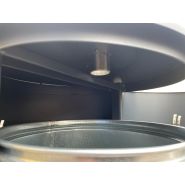 Cendrier sur pied grande capacité - extérieur ultra résistant avec serrure et seau intérieur acier galvanisé - Coloris personnalisables - Design exclusif URBANECO 42_2