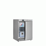 Congélateur de stockage UF200S ( 200 / 120 L) Inox TEFCOLD_2