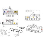 Leopard-160 broyeur forestier - deleks - largeur de travail 1600 mm_2