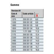 200 351 06 - timon pour remorque - dexko global - version a1 cote a 2 330 mm_2