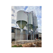 Silo d'élevage à cône axial de 60° pour l'alimentation des veaux  Capacité 20m3, 26m3 ou 30m3 - Poudre de lait_2