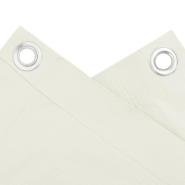 Vidaxl écran d'intimité de jardin blanc 600x120 cm pvc 4005511_2