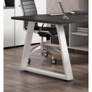 Bureau de direction design Pyramid - 160, Blanc, Sans, Non, Chêne clair_0
