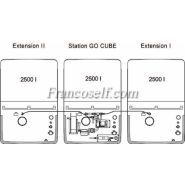 10293 - Cuve à fioul Francoself 2500L avec extensions - Station complète pour stockage et distribution de gasoil et GNR_2