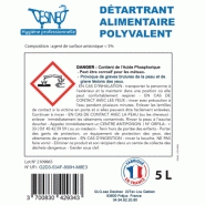 Détartrant professionnel 5L - Alimentaire polyvalent pour générateurs de vapeur, cafetières, lave-vaisselle et autres appareils_2