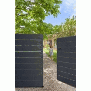 Peinture fer extérieur - Couleurs d'ici® V33 - Bleu encré velours - 0.5 L - Ultra-couvrante et résistante_2