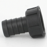 Raccord annelé droit F 3/4