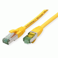 Roline rm cordon cat.6a s/ftp(pimf), jaune, 1,5 m_2