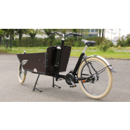 Biporteur AMSTERDAM AIR edrive500 - Vélo cargo électrique avec moteur Pendix 65 Nm_2