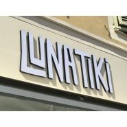 Lettres 3D lumineuses avec options de personnalisation