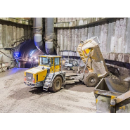 Tombereau articulé sur roues C828s - Bergmann - Charge utile 25.000 kg - Capacité 15 m³_2