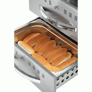 Meuble chauffant inox avec 3 tiroirs GN 1/1 - L 824 mm_2