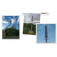 Pylônes design Klattes - Radôme brise-vue modulable - Maintenance aisée_2