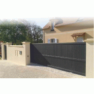 Portail coulissant standard traversant - 3500 / 1700_2