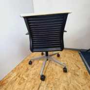 Steelcase Think - Chaise d'occasion - Ergonomique avec système de flexion et basculement - Hauteur réglable - Couleur beige_2
