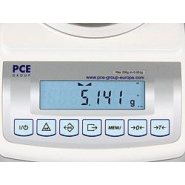 Balance de laboratoire, capacité 2,1 kg, affichage en différentes unités de pesage - PCE-BT 2000 - PCE INSTRUMENTS_2