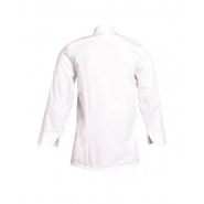 Fablc00600 - Veste de cuisine SNV - 1 poche intérieure - Manches longues - Aération sous les bras - 10 pressions couleur_2