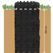 KIT DE BLINDAGE DE FOUILLES NOIR - TRUDOM 2,12x0,97x1,95 m - 78 MODULES PEHD_2