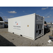 Container reefer 20 pieds adapté aux besoins de la chaîne du froid