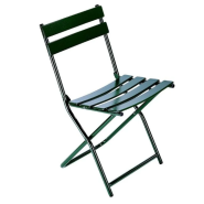 Lot de 20 chaises pliantes avec piétement en acier - Square_2
