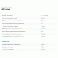 Pinces multi grab IMG 400T - Indeco Ind. Spa - haute pression et rotation continue_2