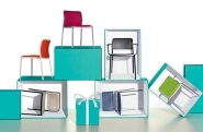 Chaise de restaurant Audrey - Lissoni - Aluminium et plastique - Disponible en plusieurs couleurs et versions_2