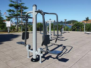 Appareil de fitness de plein air - Urban Gym Ascenseur Flexion des Bras - Acier peint à la poudre - 2,22 x 0,74 x 1,9 m_2