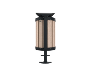 Corbeille Ronde - 60L en HPL - Urbéo_2