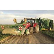 Effeuilleuse arracheuse avec largeur de travail 3.10 m