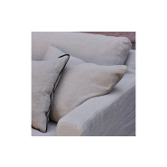 Méridienne Biscarrosse 108 x 160 cm G/D - Home Spirit - Confort en plume et lin, structure robuste_2