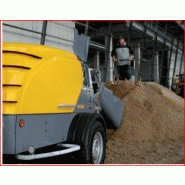 Transporteur de chape Putzmeister robuste et stable