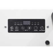 Climatiseur professionnel 6,6 kW / 22.500 BTU - PT 6500 S - Ventilateur 3 vitesses et unité extérieure avec 10 m de tuyaux_2