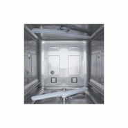 Lave-vaisselle avec Pompe de vidange incorporée Tri 400V Panier 500x500mm 7900W Gamme RIVER Elettrobar Furnotel_2