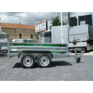 Remorque de fabrication française à 2 essieux alko sans frein 750 kg + amortisseurs -  daxara - 239x4_2