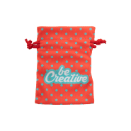 Sac cadeau personnalisé avec cordons en polyester - Petit format - Impression quadri_2