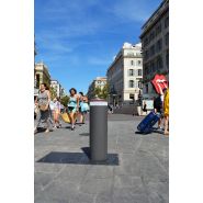 Borne de défense haute résistance - automatique escamotable - motorisation électrique - résistance extrême 1860 kJ - hauteur 1000 mm - BES_2