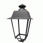 Luminaire d'éclairage publique lq2000 / led / 108 w / 9390 lm / en aluminium / hauteur conseillée 8 m