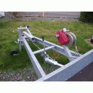 Remorque porte engin brenderup 2,5 t, 5,96m - 2 essieux_2