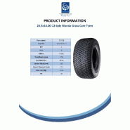 26.5x14.00-12 pneu pour tondeuse à gazon, 6ply Multi turf, grass - pneu pour tondeuse à gazon Wanda P50_2