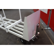 Base roulante 6m tractable idéale pour le transporte des bottes de tubes en longueur de 6m dans le secteur de l'industrie, logistique et automobile_2