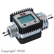K24 - débitmètre électronique carburant - piusi spa - liquide : gasoil - l'écran affiche également le débit supporté, jusqu'à un maximum de 120 l/min_2