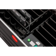 Valise de transport et chargement Parat N10 - 10 ordinateurs portables ou Chromebooks jusqu'à 15,6 pouces - noir - système de charge intelligent_2
