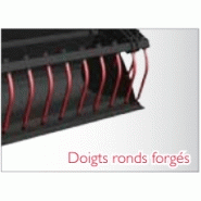 Outil pour chargeurs puissants avec contre-lame réversible