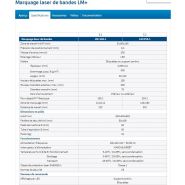 Lm+254.1 - Marquage laser de bandes - CAB - Poids 22 kg - Système précis pour étiquettes de différentes tailles_2