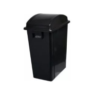 Poubelle de Tri Sélectif 40L - Polypropylène Recyclé à 50% - Couvercle Basculant en 3 Coloris - Idéale pour Espaces Étroits_2