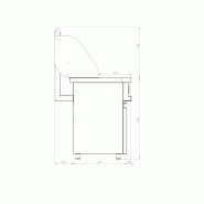 Friteuse à gaz 3 pots mécaniques - Capacité 3x13L - Rendement jusqu'à 150kg/h - Référence MECA-FRYER 3B_2