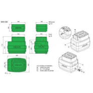 Poste de relevage 230 litres - eau drainage - 304258_2