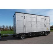 RBA21 - Remorque Bétaillère Carrozzeria Pezzaioli - Essieux jumelés fixes 10 000 kg, aluminium anticorrosion, 2 à 4 niveaux de chargement_2