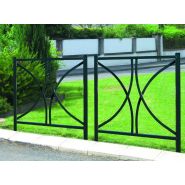 Barrière Vauban 110 - Serem - acier avec peinture époxy, longueur 110 cm, hauteur 105 cm_2