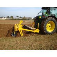 Décompacteur équipé de lames TCS 550 à pointes décalées